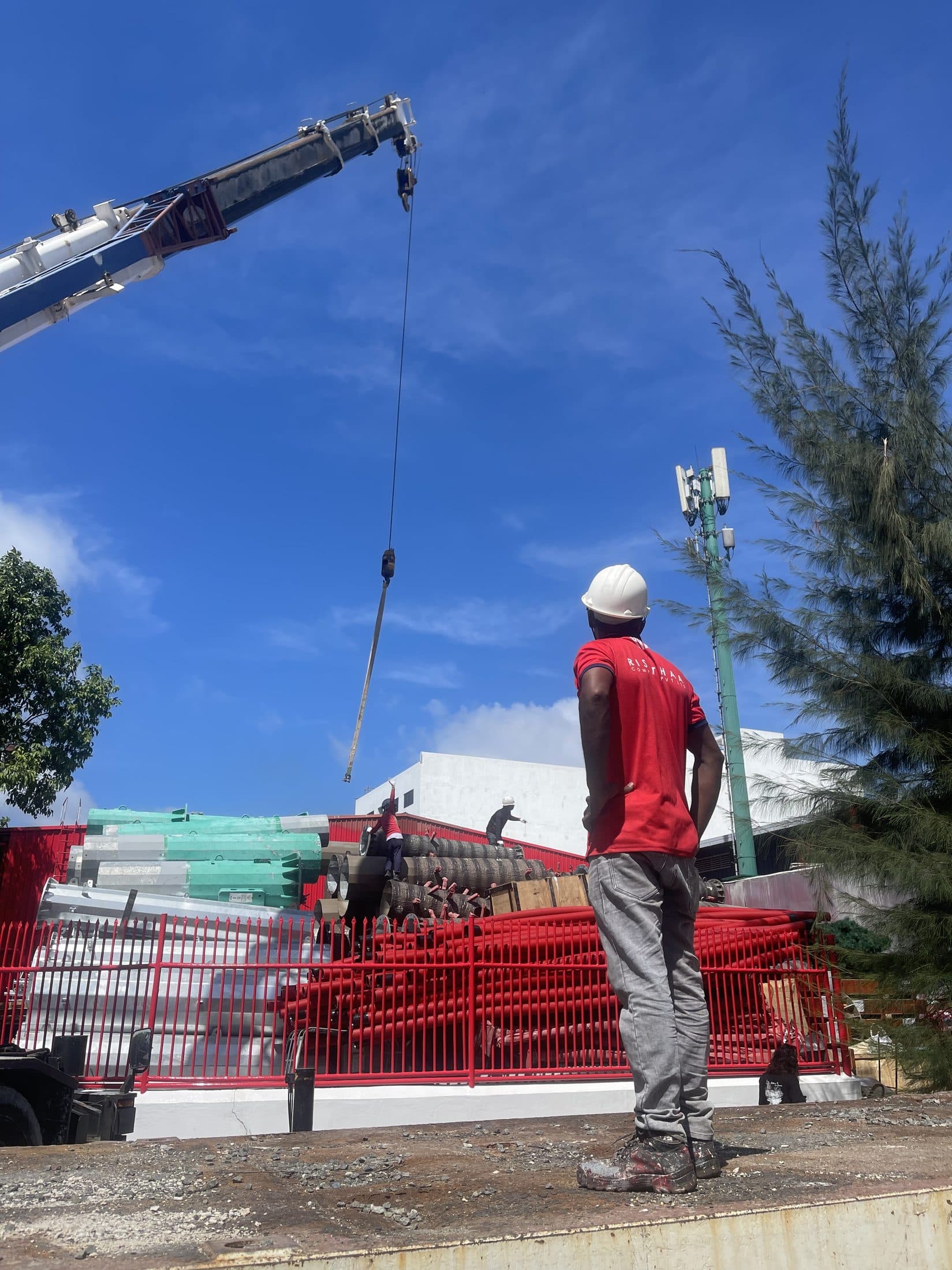 Multi-Site Tower Maintenance & Rectification — Dhiraagu